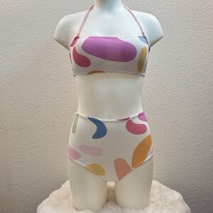 Colorful Abstract Women's Bikini